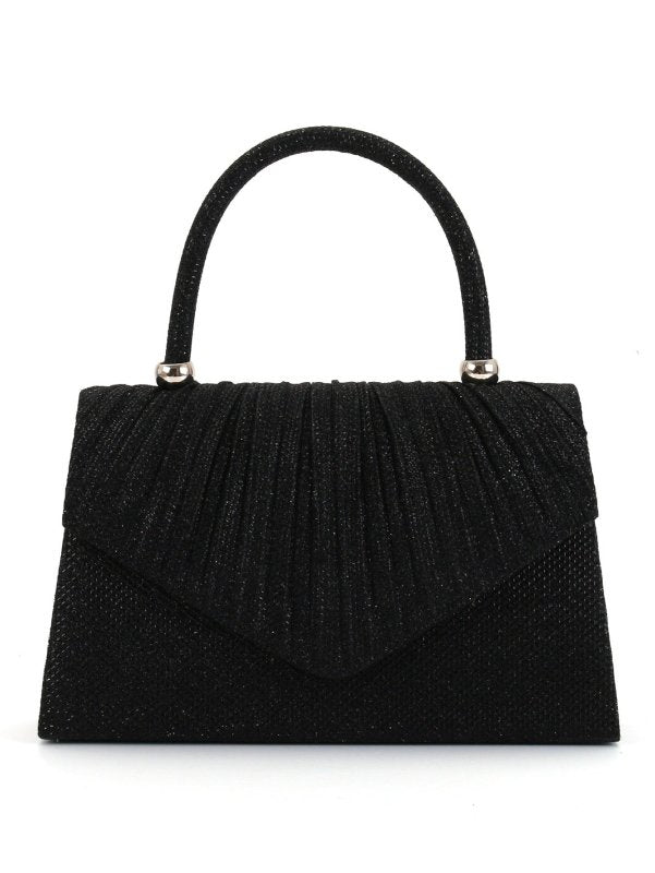 Pure Color Sequins Simple And Portable Women's Exquisite All-match Bag $35.50 Dana Fashion Color: Black Women's Bags Product information: Applicable scenarios: Daily matching Color: black, silver, gold, champagne, black champagne gold silver Outer bag typ