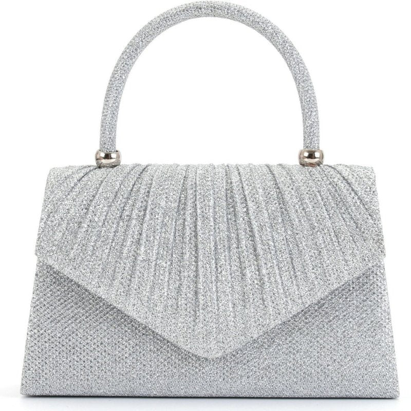 Pure Color Sequins Simple And Portable Women's Exquisite All-match Bag $35.50 Dana Fashion Color: Black Women's Bags Product information: Applicable scenarios: Daily matching Color: black, silver, gold, champagne, black champagne gold silver Outer bag typ