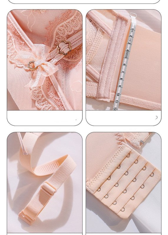 Push Up Breast Holding Wireless Underwear For Women $39.00 Dana Fashion Color: Black Size: 34or75AB Women's clothing Product information: Shoulder strap type: fixed double-shoulder strap Fabric name: lace Color: warm skin, light purple, dark green, pure b