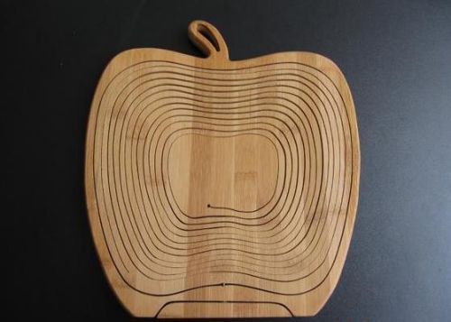 Quality folding fruit basket $25.32 Dana Fashion Color: A Dana's Kitchen [Product Size]: about 27 * 30 * 1.8 cm (Reminder: Since bamboo is natural, the color of each basket is also a little different, but the quality is the same. Please rest assured [Prod