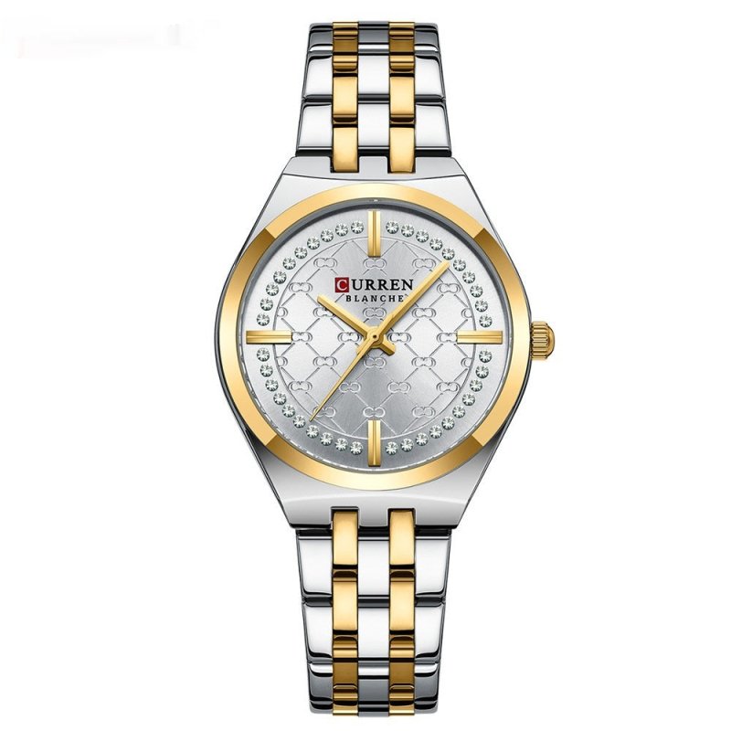 Quartz Hot Waterproof Women's Watch $49.36 Dana Fashion Color: Golden White Women's Accessories Product information: Quartz watch hot selling waterproof women's watch Color: white shell blue, golden White, Golden Green, Golden Black, Shell White, Shell Bl