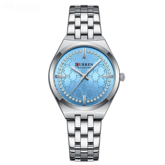 Quartz Hot Waterproof Women's Watch $49.36 Dana Fashion Color: White Shell Blue Women's Accessories Product information: Quartz watch hot selling waterproof women's watch Color: white shell blue, golden White, Golden Green, Golden Black, Shell White, Shel