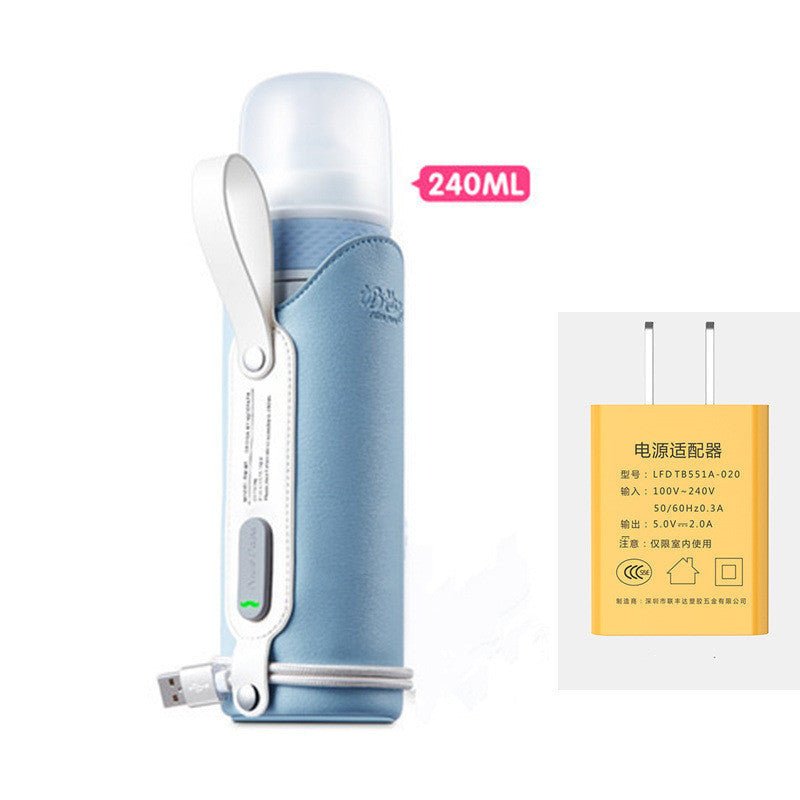 Quick Flush Baby Bottle Baby Bottle Warmer Milk Regulator $176.99 Dana Fashion Color: D Baby & Mother Product information: Caliber Specifications: Wide Caliber Shape: straight Whether with handle: without handle Material: Glass Capacity: A; powder 240ML,