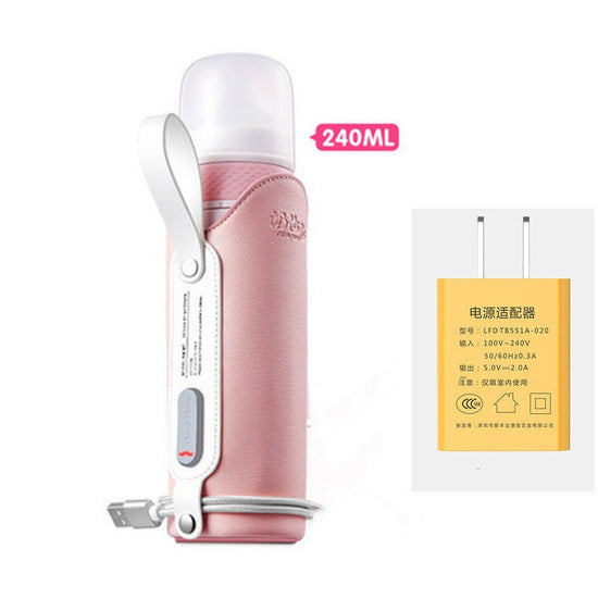 Quick Flush Baby Bottle Baby Bottle Warmer Milk Regulator $176.99 Dana Fashion Color: C Baby & Mother Product information: Caliber Specifications: Wide Caliber Shape: straight Whether with handle: without handle Material: Glass Capacity: A; powder 240ML,
