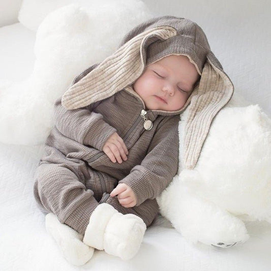 Rabbit Ears Baby Romper $17.17 Dana Fashion Color: Apricot Size: 59cm Baby Clothing Product information: High quality and Brand new 100% Main Color: AS The Picture New in Fashion Material: Cotton Blend Attention plz: If your kid is chubby, we recomend cho