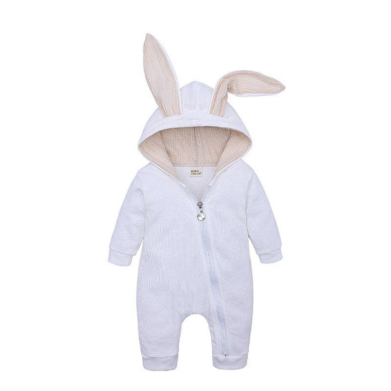 Rabbit Ears Baby Romper $17.17 Dana Fashion Color: White Size: 59cm Baby Clothing Product information: High quality and Brand new 100% Main Color: AS The Picture New in Fashion Material: Cotton Blend Attention plz: If your kid is chubby, we recomend choos