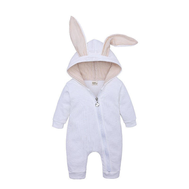Rabbit Ears Baby Romper $17.17 Dana Fashion Color: White Size: 59cm Baby Clothing Product information: High quality and Brand new 100% Main Color: AS The Picture New in Fashion Material: Cotton Blend Attention plz: If your kid is chubby, we recomend choos