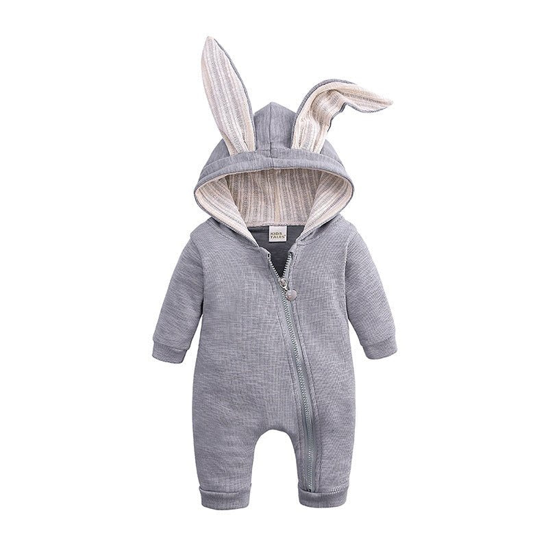 Rabbit Ears Baby Romper $17.76 Dana Fashion Color: Light Grey Size: 59cm Baby Clothing Product information: High quality and Brand new 100% Main Color: AS The Picture New in Fashion Material: Cotton Blend Attention plz: If your kid is chubby, we recomend