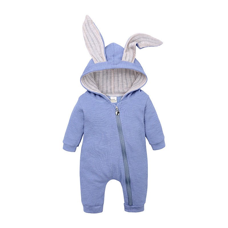 Rabbit Ears Baby Romper $17.17 Dana Fashion Color: Blue Size: 59cm Baby Clothing Product information: High quality and Brand new 100% Main Color: AS The Picture New in Fashion Material: Cotton Blend Attention plz: If your kid is chubby, we recomend choosi