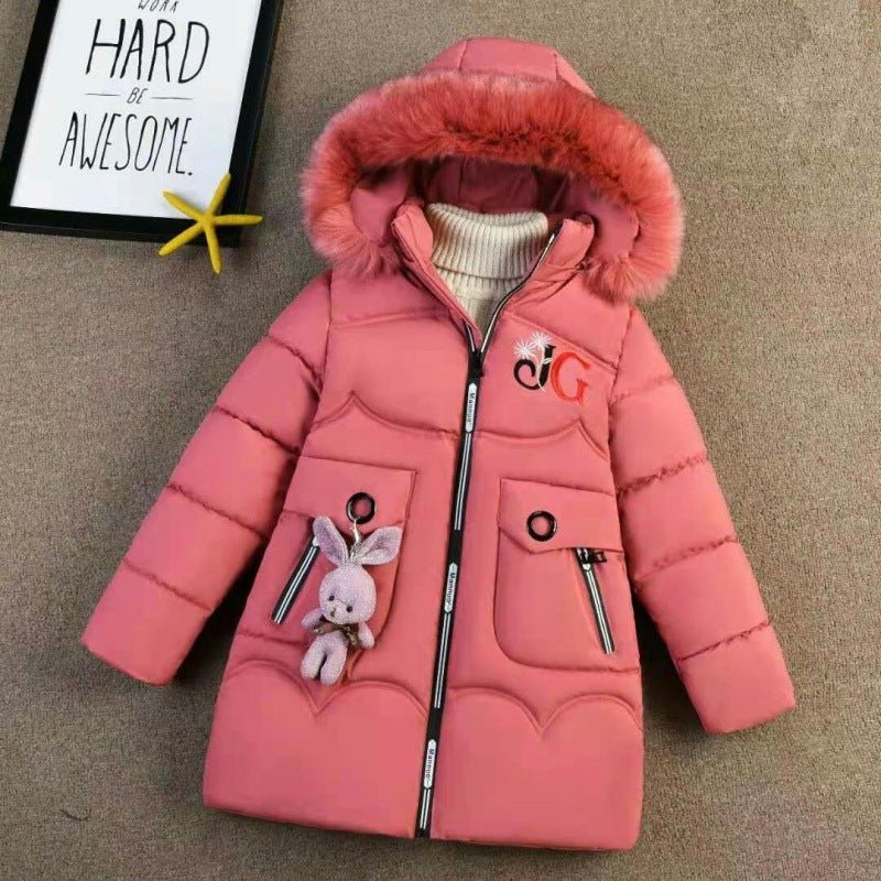 Rabbit Ears Small And Medium-sized Children's Wool Sweater $52.51 Dana Fashion style: 11 Style Size: 130 Baby Clothing Product Information: Style: sweet Fabric technology: fleece Sleeve length: long sleeve Whether Hooded: Hooded Pattern: plain Thickness::
