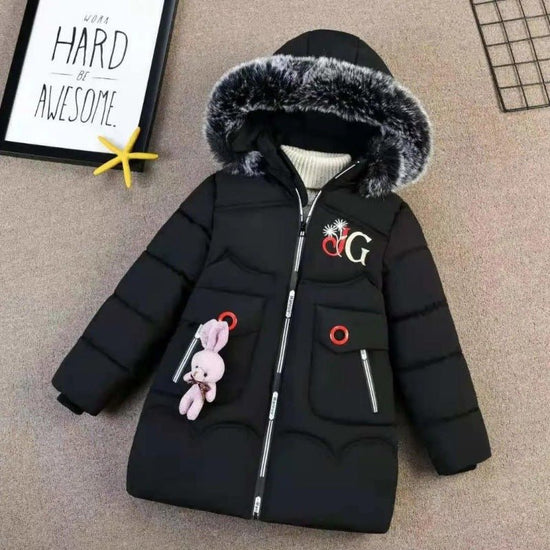 Rabbit Ears Small And Medium-sized Children's Wool Sweater $52.51 Dana Fashion style: 10 Style Size: 130 Baby Clothing Product Information: Style: sweet Fabric technology: fleece Sleeve length: long sleeve Whether Hooded: Hooded Pattern: plain Thickness::