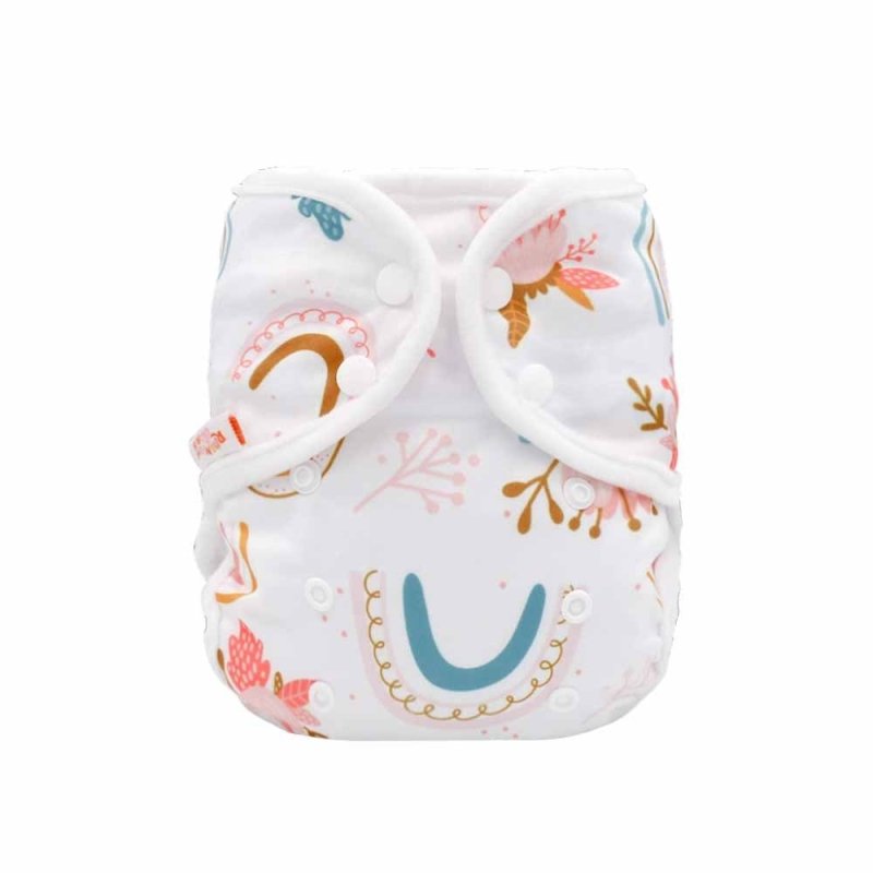 Rainbo&Iris Cute Fashion Cloth Diaper Cover With Rainbow Print Baby Gift Accessory $20.67 Dana Fashion Color: Flower and rainbow Baby & Mother Product Information: Colors: animals, elk, hot air balloons, rainbows, mushrooms, daisies, watercolor rainbows,