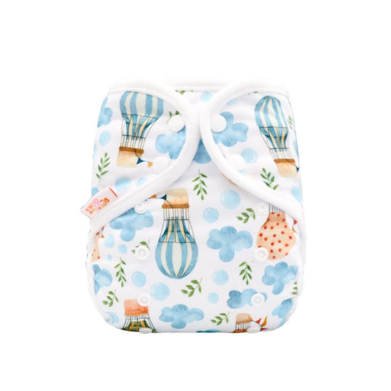 Rainbo&Iris Cute Fashion Cloth Diaper Cover With Rainbow Print Baby Gift Accessory $20.67 Dana Fashion Color: Hot air balloon Baby & Mother Product Information: Colors: animals, elk, hot air balloons, rainbows, mushrooms, daisies, watercolor rainbows, flo