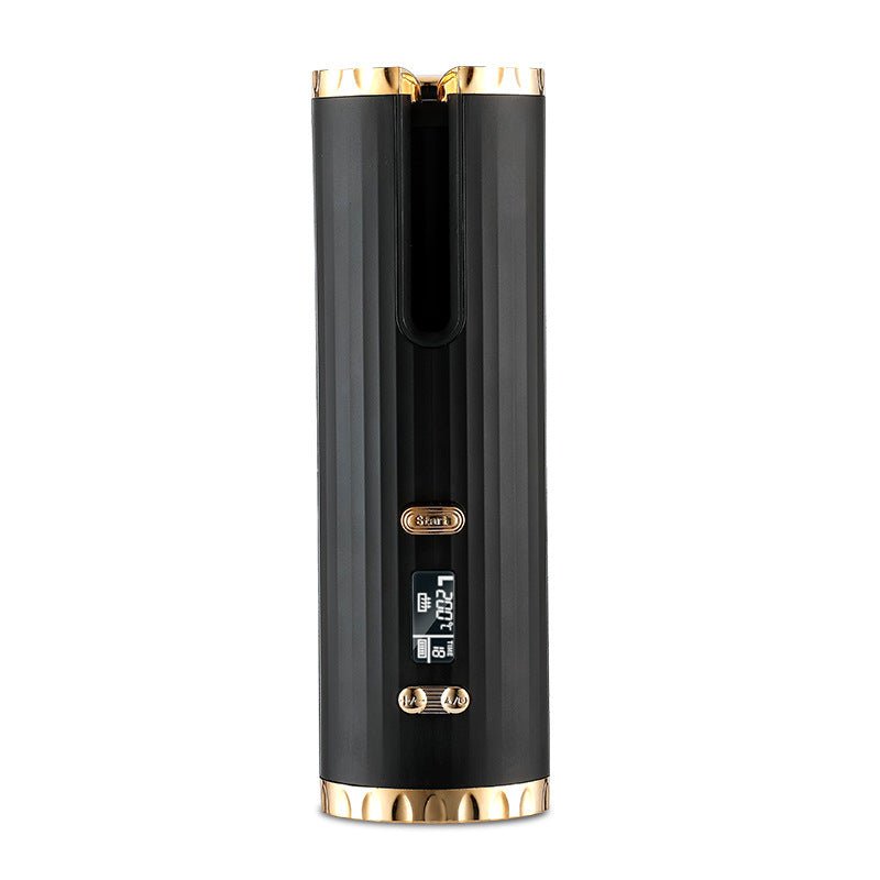 Rechargeable Automatic Hair Curler Women Portable Hair Curling Iron LCD Display Ceramic Curly Rotating Curling Wave Styer $29.00 Dana Fashion Color: Black Model: USB Beauty Tools Overview: New Create beautiful curls or waves anytime, anywhere with the Unb