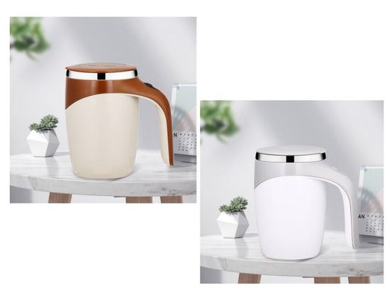Rechargeable Model Automatic Stirring Cup Coffee Cup High Value Electric Stirring Cup Lazy Milkshake Rotating Magnetic Water Cup $40.80 Dana Fashion Color: Suit Dana's Kitchen Overview: Made of food-grade material, safe and healthy, and the inner liner is