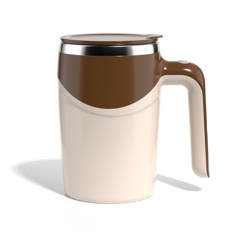 Rechargeable Model Automatic Stirring Cup Coffee Cup High Value Electric Stirring Cup Lazy Milkshake Rotating Magnetic Water Cup $25.52 Dana Fashion Color: Coffee USB charging Dana's Kitchen Overview: Made of food-grade material, safe and healthy, and the