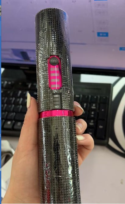 Rechargeable Portable Diamond Straightener $45.00 Dana Fashion power: Black Beauty Tools Product information: Power: red, black, green, silver, pink Power supply mode: Wireless (lithium battery) Color: green, silver, red, pink, black Rated Power: 10 Rated