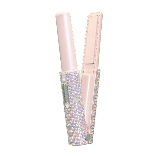 Rechargeable Portable USB Hair Straightener $55.90 Dana Fashion power: Black Beauty Tools Product information: Power: red, black, green, silver, pink Power supply mode: Wireless (lithium battery) Color: green, silver, red, pink, black Rated Power: 10 Rate