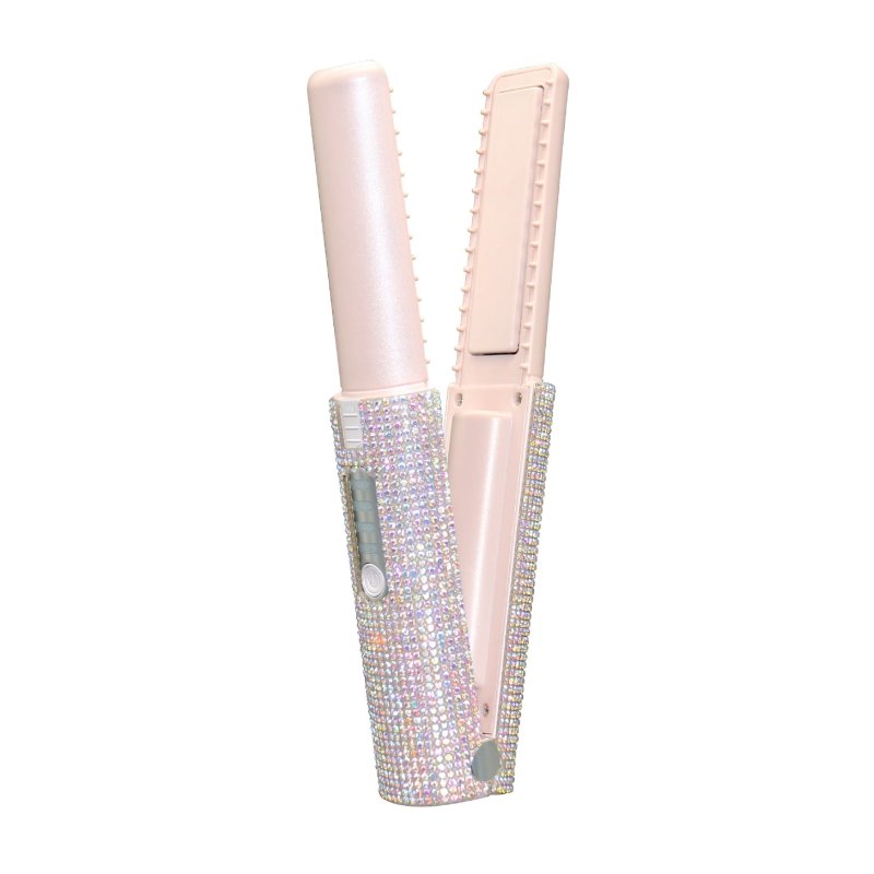 Rechargeable Portable USB Hair Straightener $55.90 Dana Fashion power: Black Beauty Tools Product information: Power: red, black, green, silver, pink Power supply mode: Wireless (lithium battery) Color: green, silver, red, pink, black Rated Power: 10 Rate