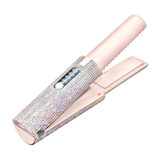 Rechargeable Portable USB Hair Straightener $55.90 Dana Fashion power: Black Beauty Tools Product information: Power: red, black, green, silver, pink Power supply mode: Wireless (lithium battery) Color: green, silver, red, pink, black Rated Power: 10 Rate