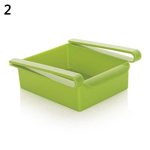 Refrigerator Storage Basket Stretchable Multifunction Kitchen Refrigerator Storage Box $23.24 Dana Fashion Color: Green1 Dana's Kitchen Overview: 1. Stretchable Design: You can adjust the holder according to the size of your belongings 2. Durable: Made of