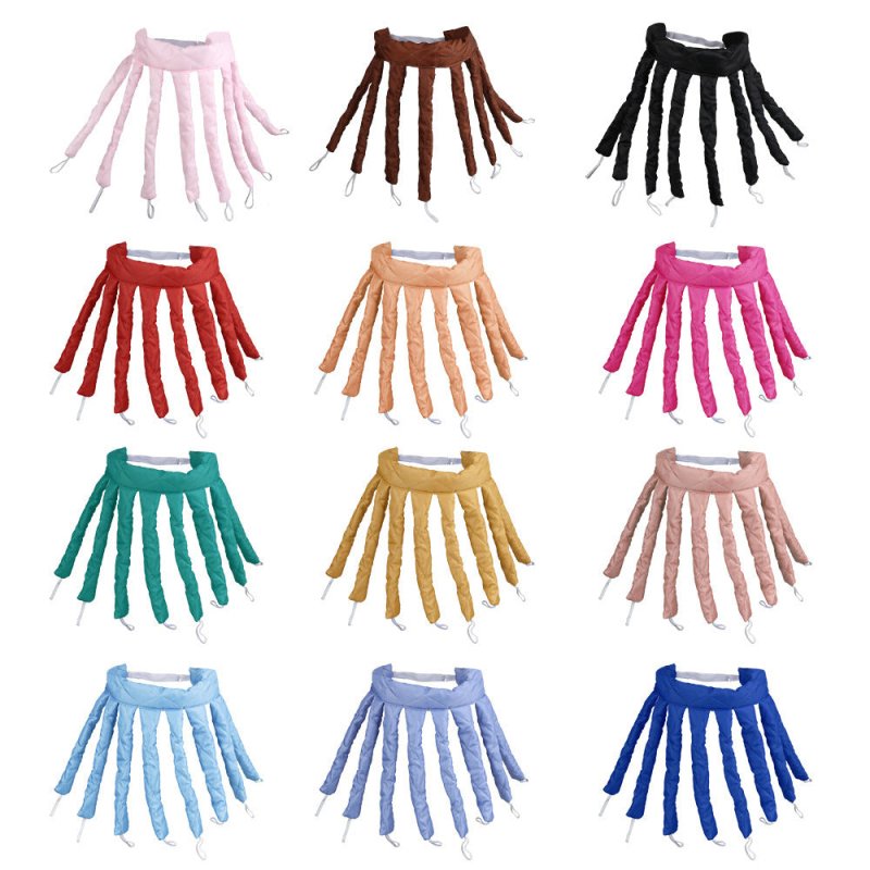 Removable Eight-claw Lazy Hair Curler $36.30 Dana Fashion Color Classification: 1 Pink Beauty Tools Product information: Material: cloth Color classification: 1# Pink, 2# Sky Blue, 3# elegant color, 4# black, 5# Rose Red, 6# Red, 7# brown, 8# Dark Blue, 1