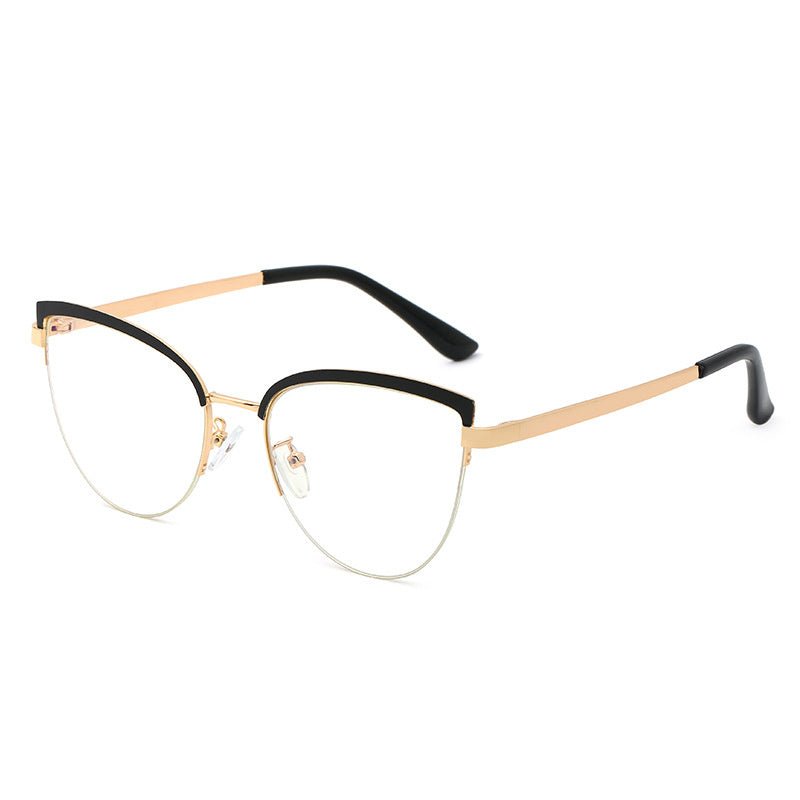 Retro computer glasses $25.00 Dana Fashion Color: C1 White Women's Accessories Product Category: Computer Glasses material: metal Style: Full frame Style: Unisex Style: trendy and fashionable