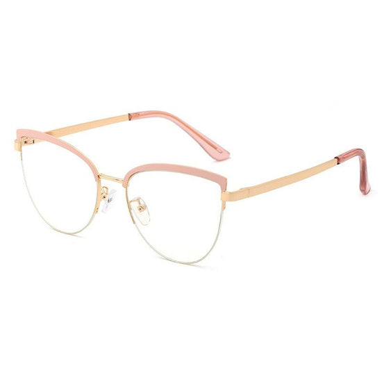 Retro computer glasses $25.00 Dana Fashion Color: C2 Pink Women's Accessories Product Category: Computer Glasses material: metal Style: Full frame Style: Unisex Style: trendy and fashionable