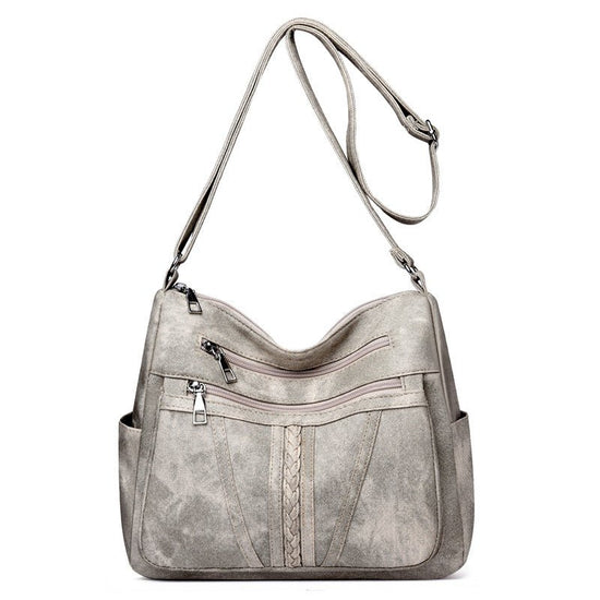 Retro Easy Matching Soft Leather Bag Ladies $37.72 Dana Fashion Color: 33068 Light Khaki Women's Bags Product information: Color: 3306-8 dark gray, 3306-8 yellow, 3306-8 Blue, 3306-8 dark khaki, 3306-8 light khaki khaki Hardness: soft Material: PU Popular