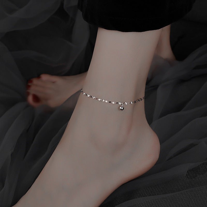 Retro Fashion Multi-layer Tassel Anklet For Women $15.00 Dana Fashion Color: 30909 Silver Single Women's Accessories Product information: Type: Anklet Color: 30801 Golden-single, 30801 silver-anklet, 31003 Golden-single, 2603 silver-single, 31002 Golden-s