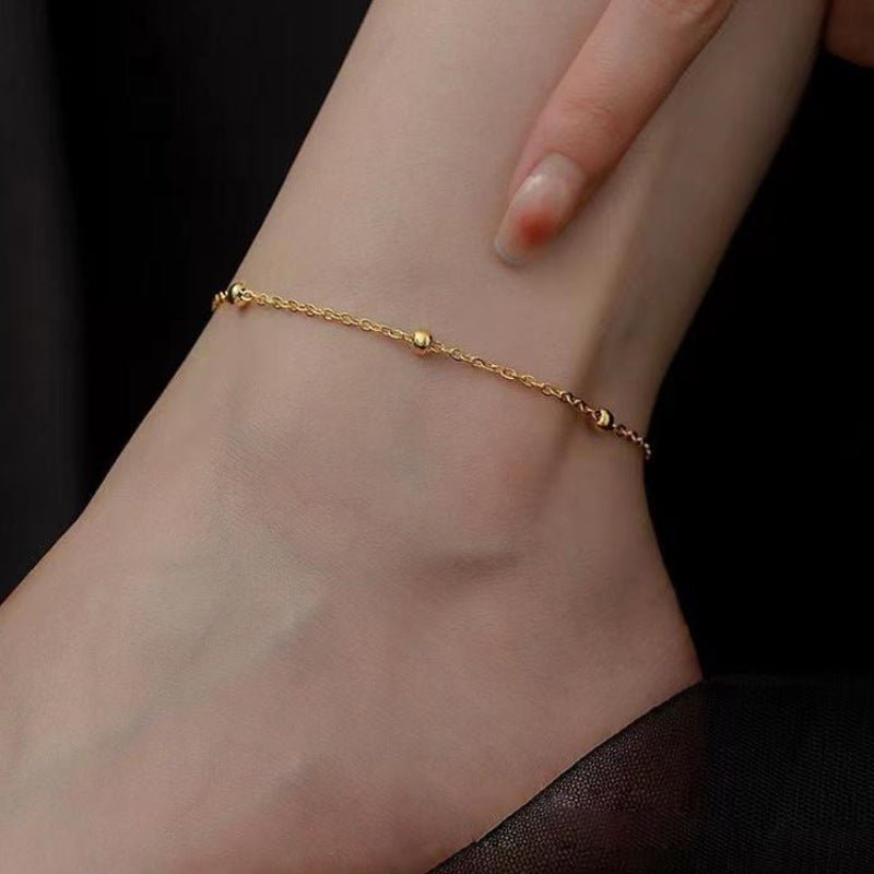 Retro Fashion Multi-layer Tassel Anklet For Women $15.00 Dana Fashion Color: 30903 Gold Single Women's Accessories Product information: Type: Anklet Color: 30801 Golden-single, 30801 silver-anklet, 31003 Golden-single, 2603 silver-single, 31002 Golden-sin