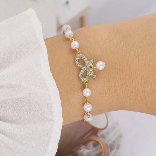 Retro Love Pearl Bracelet Women's Bracelet $9.00 Dana Fashion Color: Pink Women's Accessories Product information: Treatment Process: Electroplating Color: 5762701 Style: Unisex Material: Alloy Perimeter: 21cm (inclusive)-50cm (inclusive) Packing list: 1*