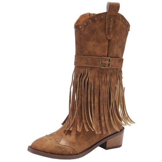 Retro Winter Fashion Square Heel Boots $49.50 Dana Fashion Color: Black Size: 36 Women's shoes Product information: Upper material: artificial PU Sole material: rubber Applicable gender: female Insole material: PU Inner material: faux leather Boot materia