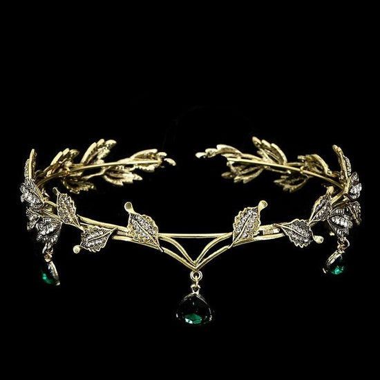 Rhinestone Hair Accessories Forehead Ornament Forehead Diamond Birthday Crown $20.42 Dana Fashion Color: HG 102 Bronze Green Water Drop Women's Accessories Product information: Treatment Process: Electroplating Color: HG-102 silver white diamond, HG-102 g