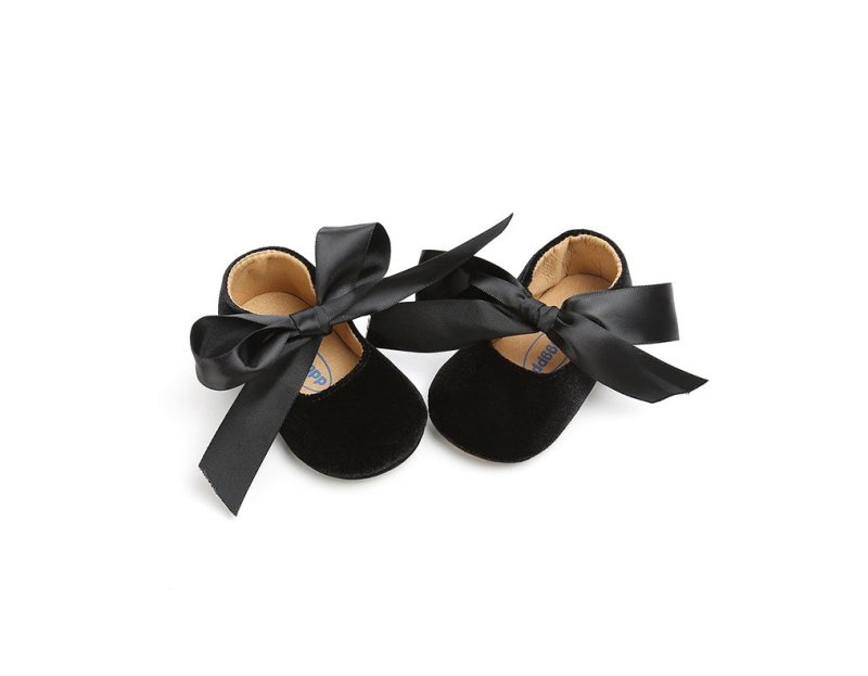 Ribbon Spring and Autumn Baby Princess Shoes Baby Shoes Soft Slip Toddler Shoes Baby Shoes $16.50 Dana Fashion Color: Black Size: 11cm Baby & Mother US EUR UK AUS JPN KOR 7 23 6 6 140 140 7.5 23.5 6.5 6.5 143 143 8 24 7 7 146 146 8.5 24.5 7.5 7.5 152 152