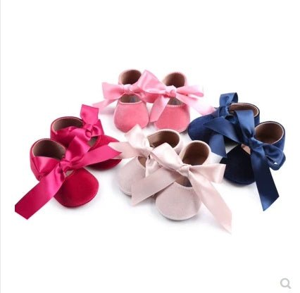 Ribbon Spring and Autumn Baby Princess Shoes Baby Shoes Soft Slip Toddler Shoes Baby Shoes $20.80 Dana Fashion Color: Apricot Size: 11cm Baby & Mother US EUR UK AUS JPN KOR 7 23 6 6 140 140 7.5 23.5 6.5 6.5 143 143 8 24 7 7 146 146 8.5 24.5 7.5 7.5 152 15