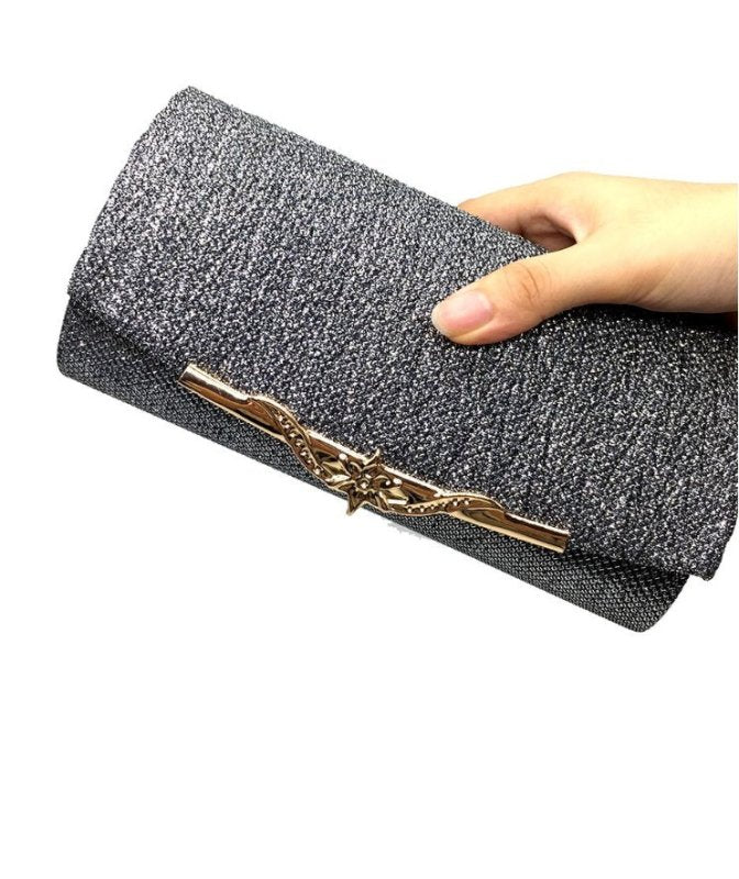rls Wedding Clutches Handbag Chain Shoulder Bag Bolsas Mujer $31.01 Dana Fashion Color: Gray Women's Bags Brand: Liang ying Type: Women evening bag Function: Phone/ Pockets/ Make up Weight : 200g Size: 20 cm x 10 cm x 6 cm/7.87 x 3.93 x 2.36inch Chain len