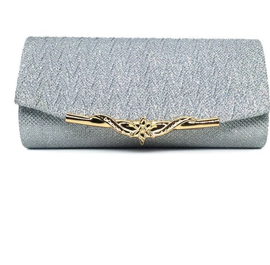 rls Wedding Clutches Handbag Chain Shoulder Bag Bolsas Mujer $31.01 Dana Fashion Color: Silver Women's Bags Brand: Liang ying Type: Women evening bag Function: Phone/ Pockets/ Make up Weight : 200g Size: 20 cm x 10 cm x 6 cm/7.87 x 3.93 x 2.36inch Chain l