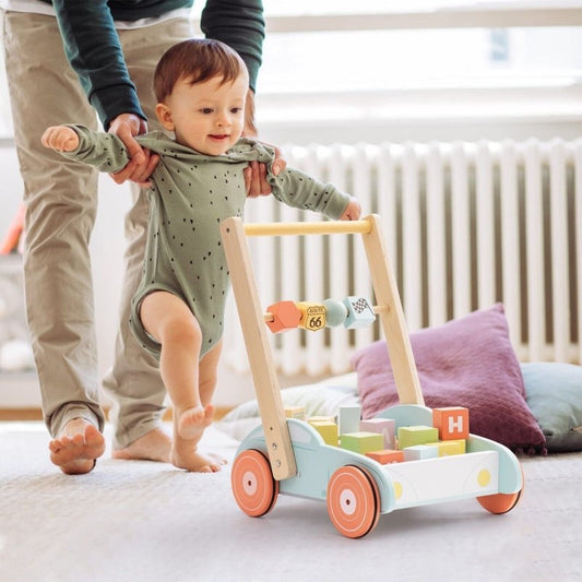 ROBUD Wooden Baby Walker Push With ABC 123 Traffic Sign Gifts For Todders 3 Year $209.44 Dana Fashion Style: WRP04 Toys & Hobbies ROBUD Wooden Baby Walker Push with ABC 123 Traffic Sign Blocks for Toddlers MULTIFUNCTION BABY PUSH WALKER:Purchase one and g