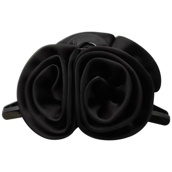 Rose Flower Hair Clip High-grade Satin Temperament $9.63 Dana Fashion Color: Beige Women's Accessories Product information: Processing Technology: manual Color: wine red, black, beige Applicable population: Female Style: Women's Material: cloth Popular el