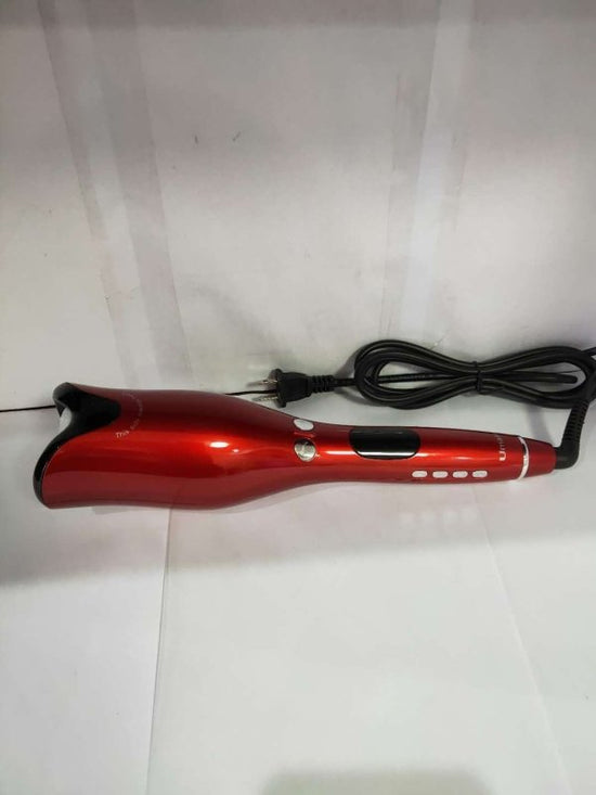 Rose-shaped heating liquid crystal curler $107.44 Dana Fashion Color: Red Model: AU Beauty Tools Product Name: Rose Curler Style: ordinary / LCD display Product material: ABS+ ceramic infrared heater Display: LCD digital display Temperature: adjustable (8