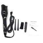 Rose-shaped heating liquid crystal curler $106.16 Dana Fashion Color: Black no box Model: AU Beauty Tools Product Name: Rose Curler Style: ordinary / LCD display Product material: ABS+ ceramic infrared heater Display: LCD digital display Temperature: adju
