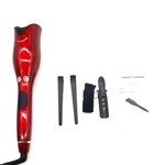 Rose-shaped heating liquid crystal curler $106.16 Dana Fashion Color: Red no box Model: AU Beauty Tools Product Name: Rose Curler Style: ordinary / LCD display Product material: ABS+ ceramic infrared heater Display: LCD digital display Temperature: adjust
