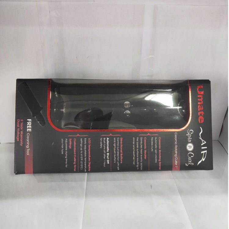 Rose-shaped heating liquid crystal curler $106.16 Dana Fashion Color: Black no box Model: AU Beauty Tools Product Name: Rose Curler Style: ordinary / LCD display Product material: ABS+ ceramic infrared heater Display: LCD digital display Temperature: adju