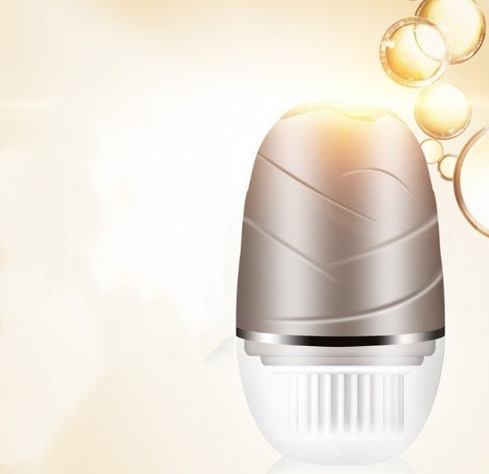 Rotary face washer electric cleaning brush $50.16 Dana Fashion Color: Gold Beauty Tools Features: Portable Waterproof Rotary Cleansing Color: white, pink, gold Product Features: 1. Soft and thin bamboo charcoal brush head, power cleaning brush head, speci