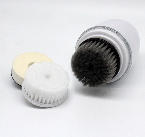 Rotary face washer electric cleaning brush $50.16 Dana Fashion Color: Gold Beauty Tools Features: Portable Waterproof Rotary Cleansing Color: white, pink, gold Product Features: 1. Soft and thin bamboo charcoal brush head, power cleaning brush head, speci
