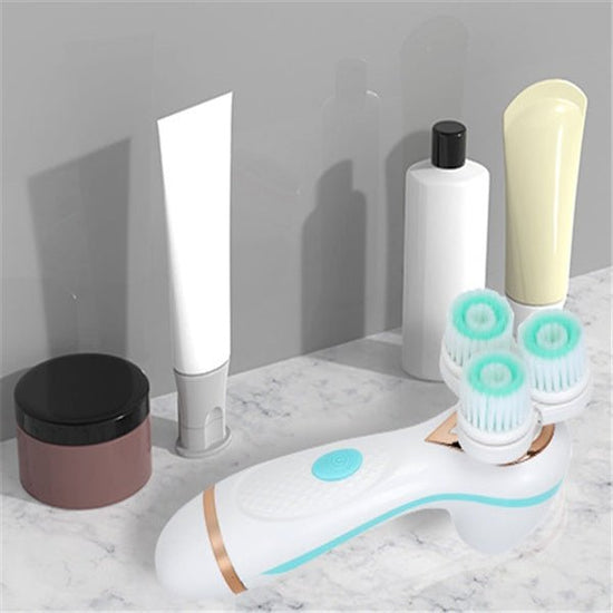 Rotary Silicone Cleansing Device $116.36 Dana Fashion Color: Blue Beauty Tools Function: Ultrasound Product Features: Face Wash Silicone Hair Brush Gear: 2 gears Working method: electric rotation Color: Blue (rechargeable), pink (rechargeable)