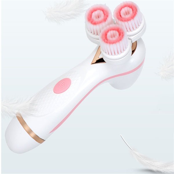 Rotary Silicone Cleansing Device $116.36 Dana Fashion Color: Blue Beauty Tools Function: Ultrasound Product Features: Face Wash Silicone Hair Brush Gear: 2 gears Working method: electric rotation Color: Blue (rechargeable), pink (rechargeable)