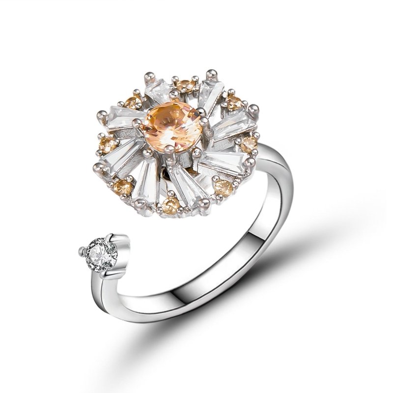 Rotatable Decompression Ring Adjustable Bee $11.35 Dana Fashion Color: RI22Y069415 Size: Opening Women's Accessories Product information: Type: Ring Treatment Process: Electroplating Color: RI22Y0694-1,RI22Y0694-3,RI22Y0694-5,RI22Y0694-7,RI22Y0694-8,RI22Y