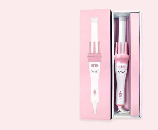 Rotating curling iron $56.31 Dana Fashion Color: With box Model: EU Beauty Tools Applicable hair: wet and dry Thermal conductor material: tourmaline ceramic Thermal conductor diameter: 21mm-30mm Temperature control adjustment: 1 paragraph Best modeling ti